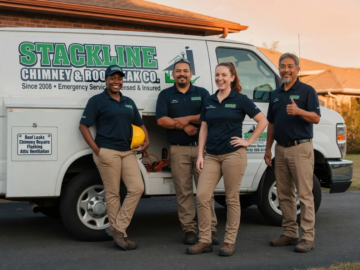 Chimney flashing repair company in Kane, PA